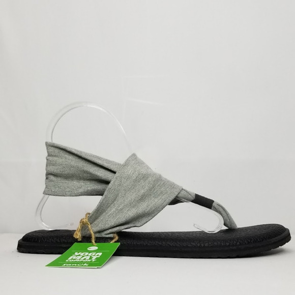 Sanuk Women's Yoga Sling 2 Sandals Size 10  Grey NWT - Picture 7 of 9